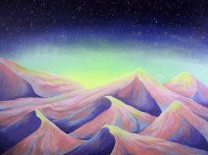 Sand Dooms - Spray Paint - Art - Painting - Katie Paglialunga